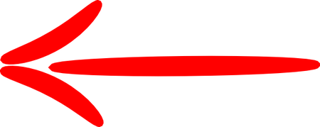 Red Arrow Left PNG