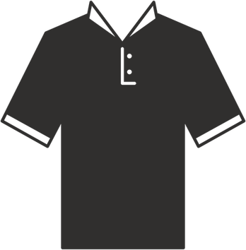Henley Collar T Shirt PNG