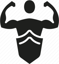 Gym Logo Black PNG