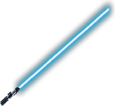 Blue Lightsaber PNG