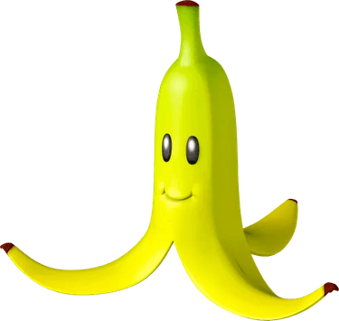 Mario Kart Banana PNG