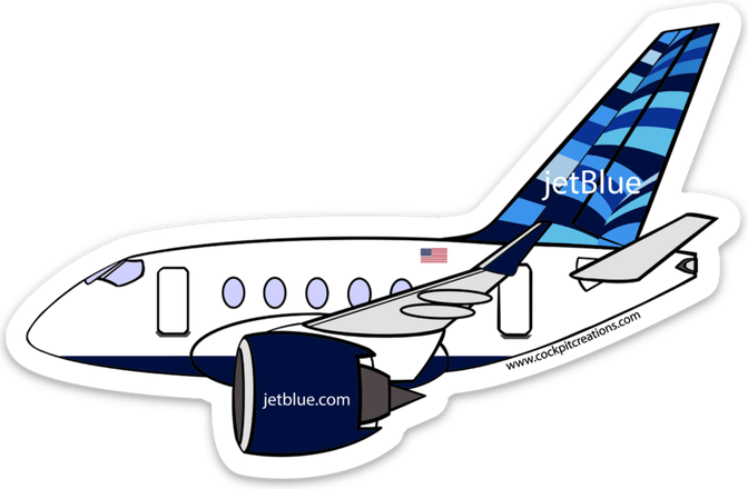 Jetblue Airplane PNG