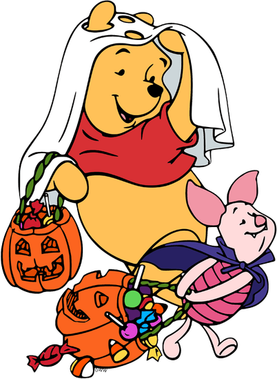 Winnie The Pooh Halloween PNG