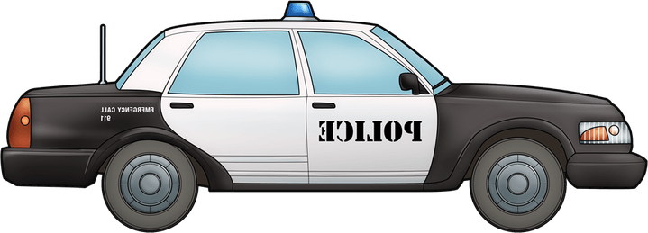 Cop Car PNG