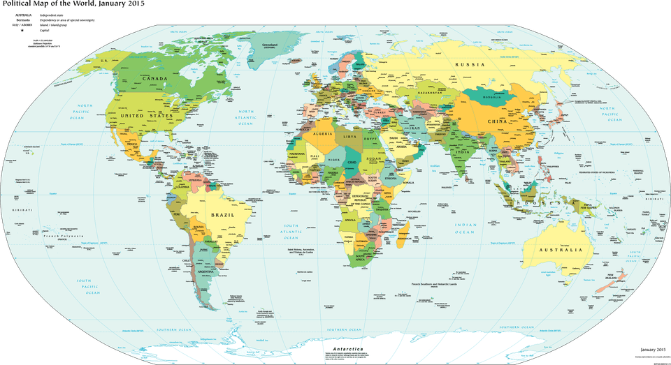 Worldwide Map PNG