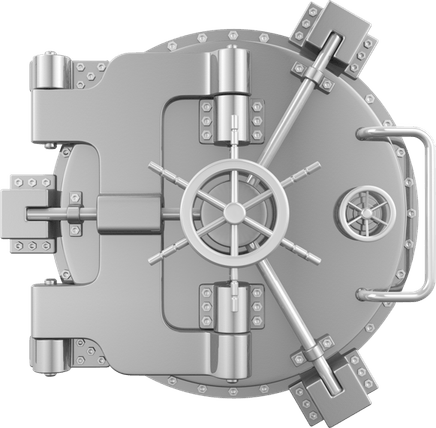 Bank Vault Door PNG