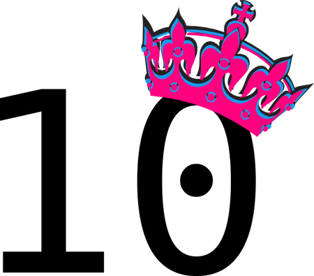 10 Number PNG