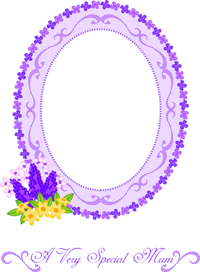 Mothers Day Frame PNG