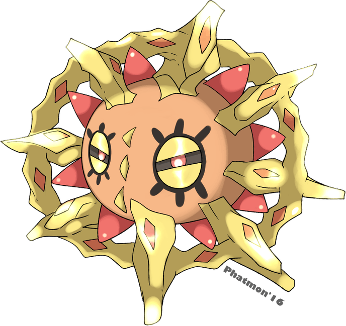 Solrock Pokemon PNG