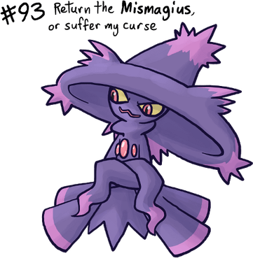 Mismagius Pokemon PNG