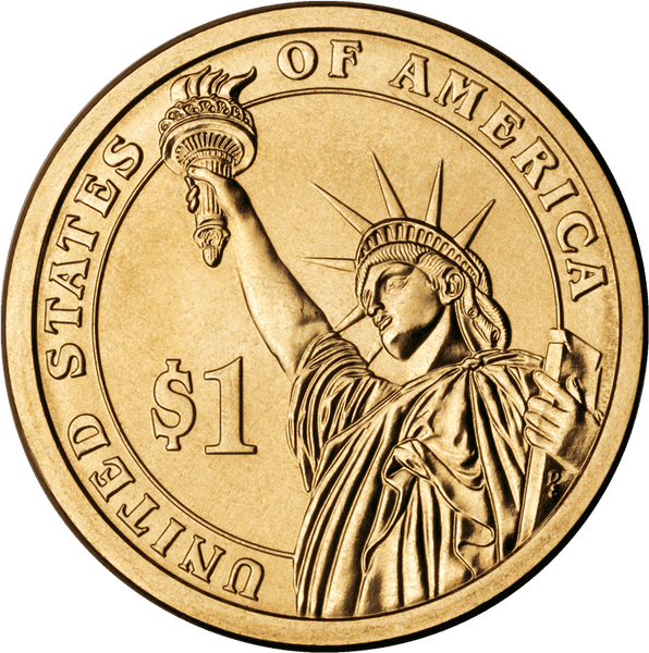 Gold Dollar PNG