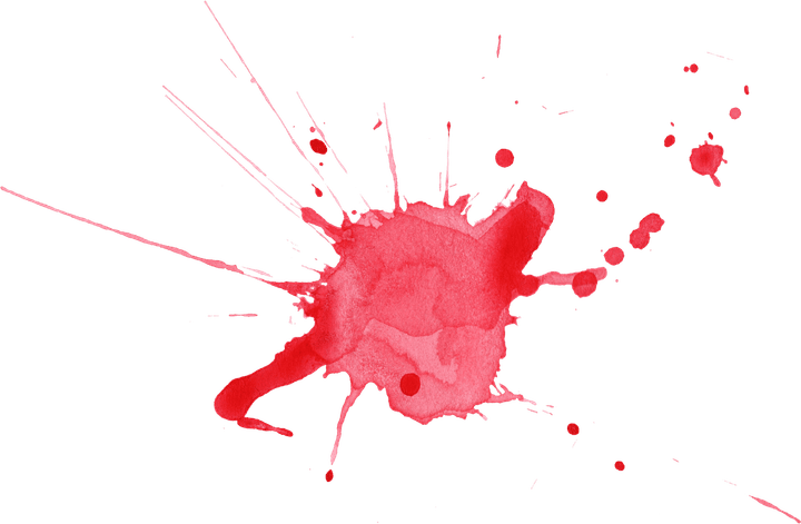Red Paint Splatter PNG