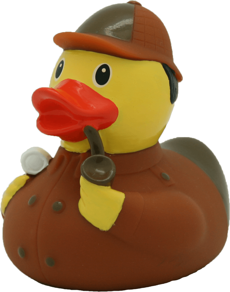 Rubber Duck With Sunglasses PNG