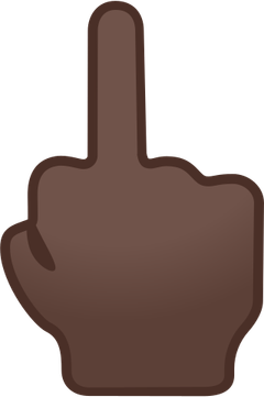 Middle Finger Emoji PNG