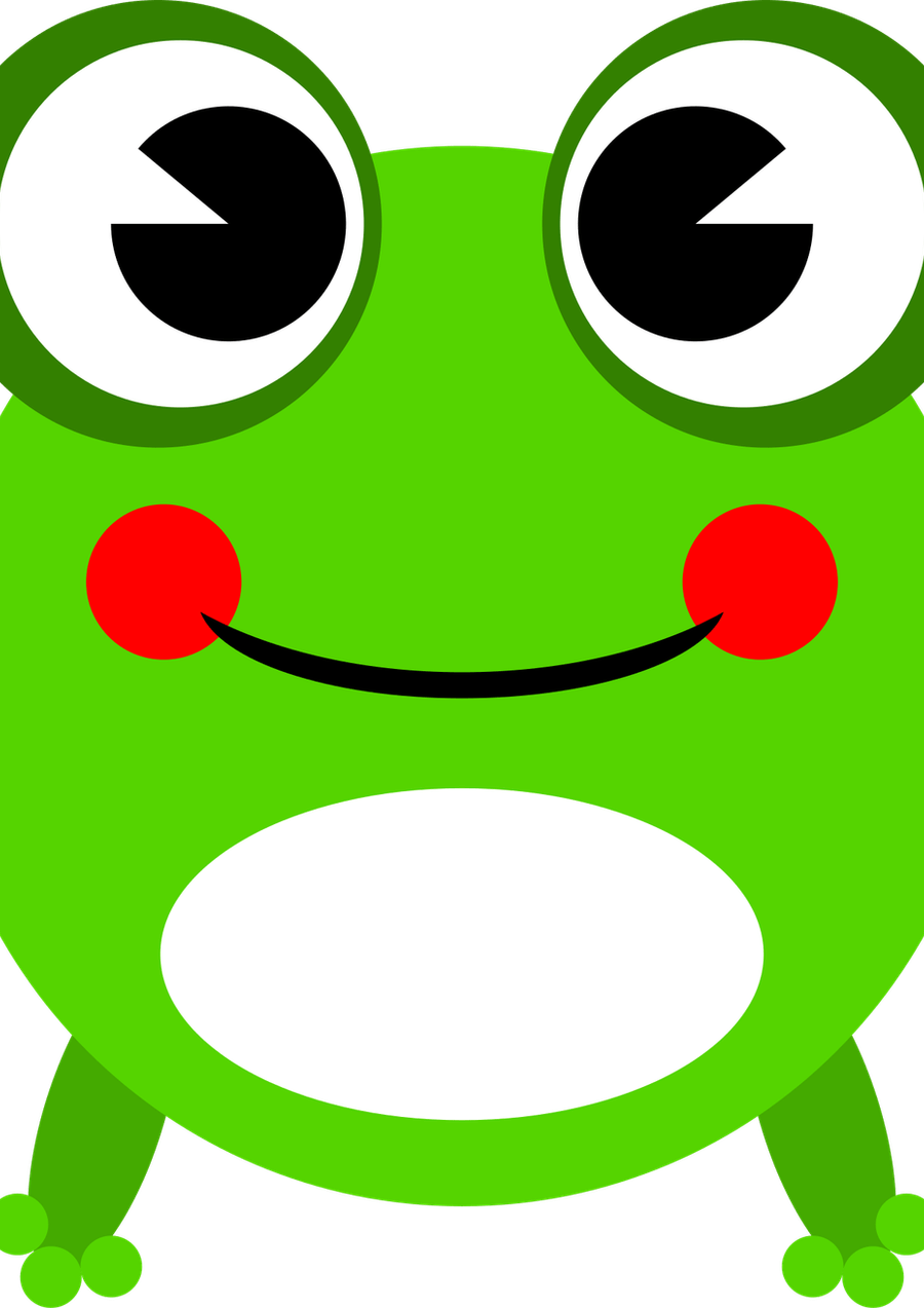 Cartoon Frog PNG