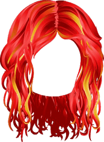 Red Hair PNG