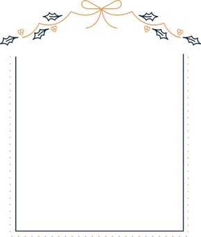 Bow Border PNG