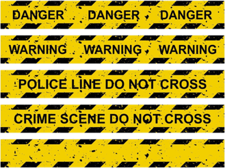 Crime Scene Tape PNG