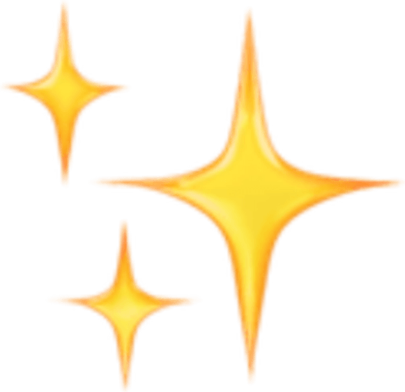 Gold Star Sticker PNG