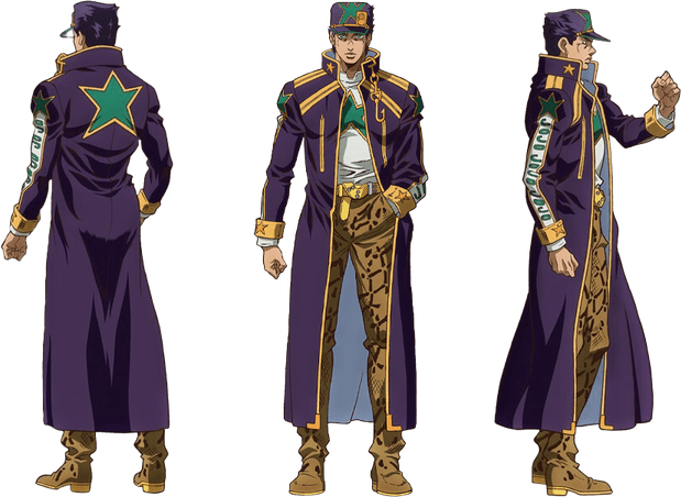 Jotaro P4 Manga PNG