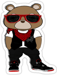 Kanye Bear PNG