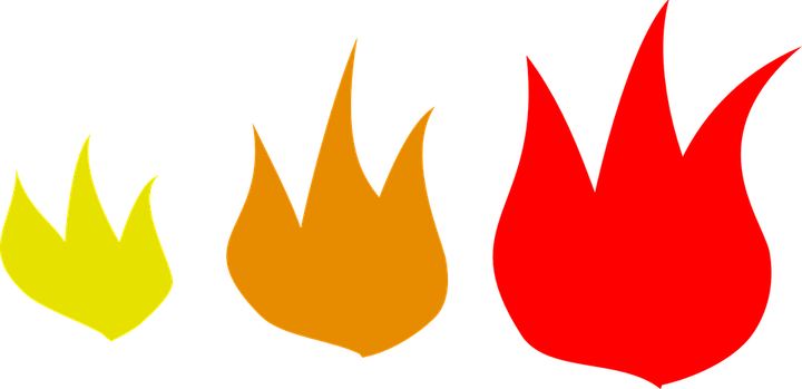 Stencil Fire PNG