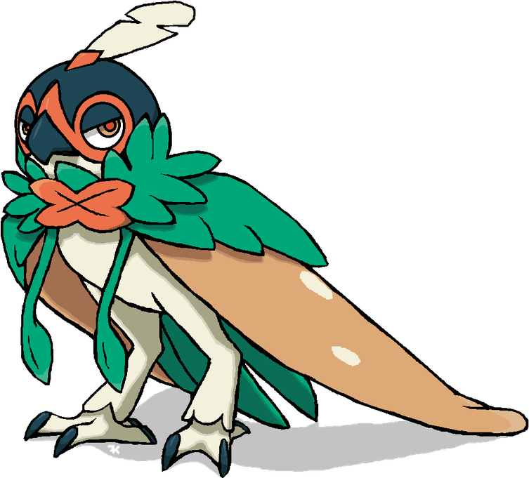 Decidueye Pokemon PNG