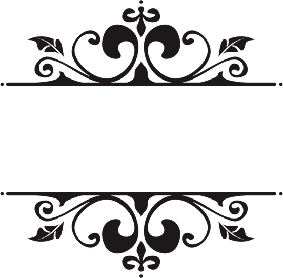 Ornaments Border PNG