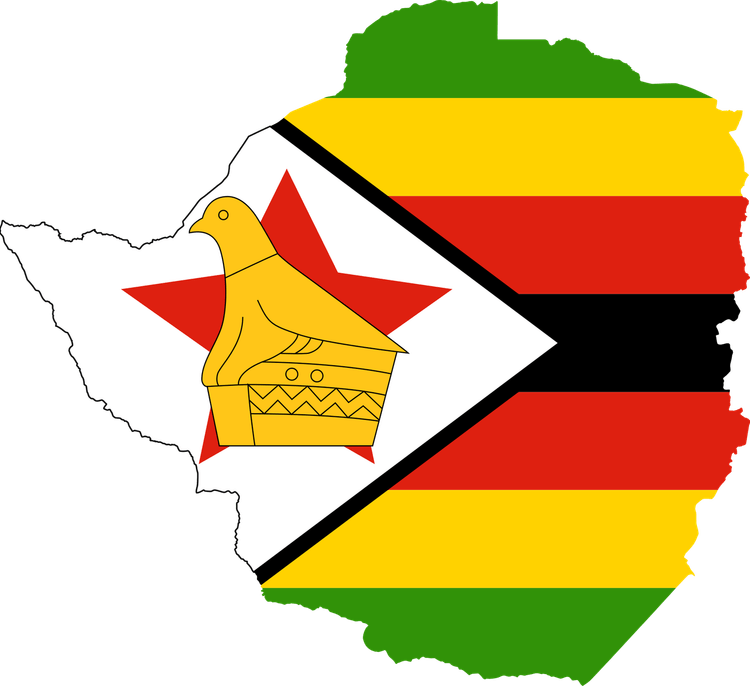 Zimbabwe Flag PNG