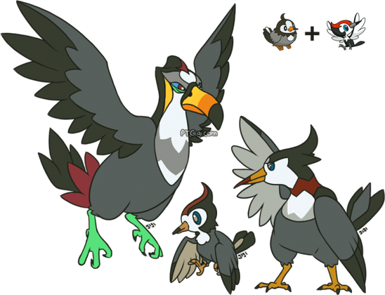 Pikipek Pokemon PNG