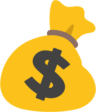 Money Bag Emoji PNG