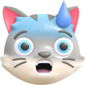 Stressed Cat PNG