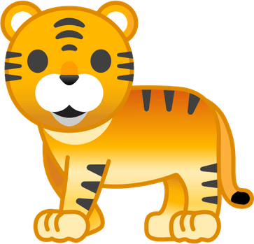 Tiger Emoji PNG