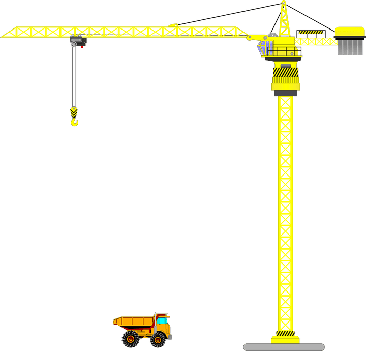 Crane Machine PNG