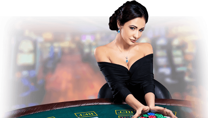 Casino Girl PNG