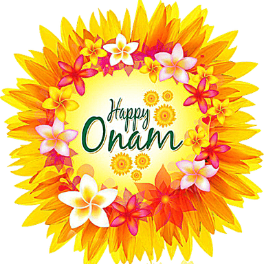 Onam Yellow Flower PNG