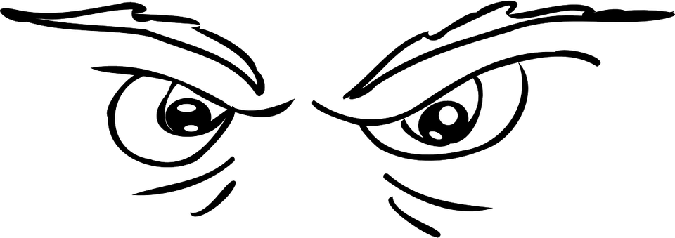 Scared Eyes PNG