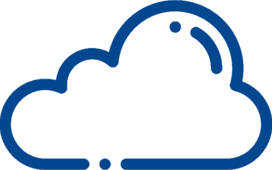 Blue Cloud PNG