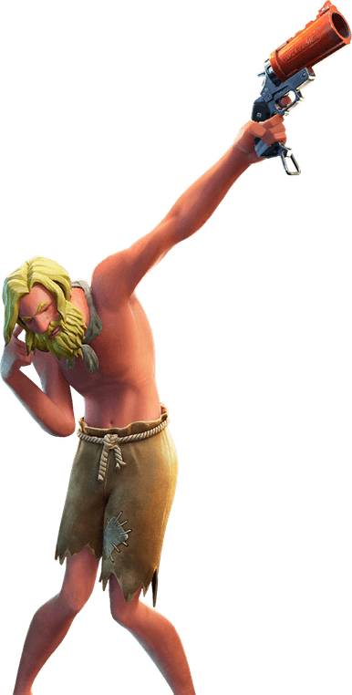 Fornite Castaway Jonesy PNG