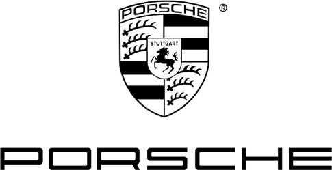 Porsche Logo Black PNG