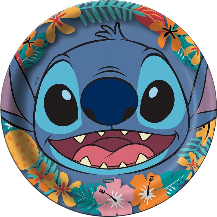 Convite Stitch PNG