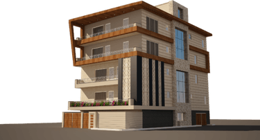 3d Building PNG