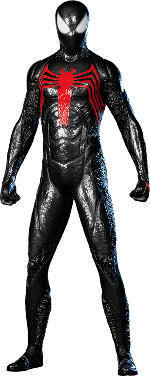 Black Spiderman PNG