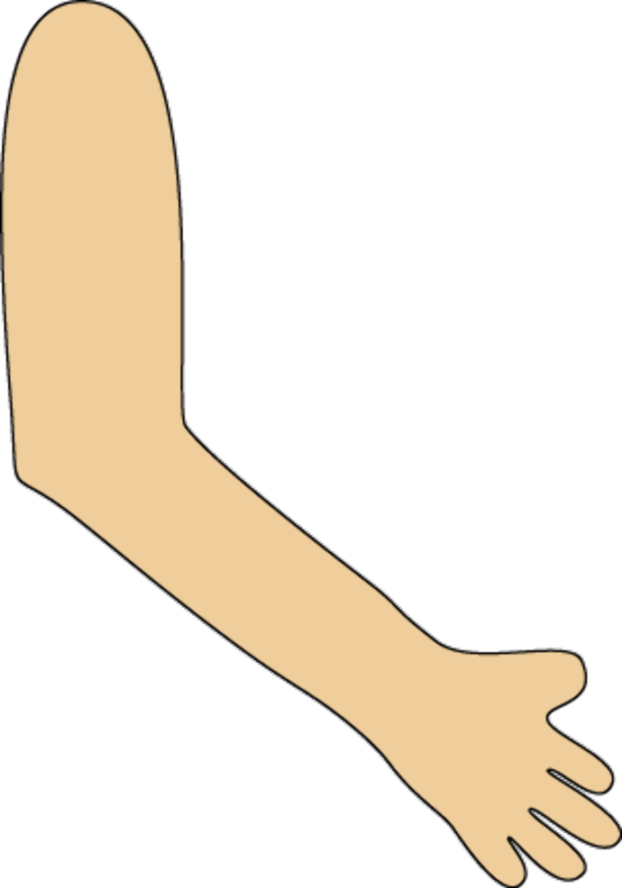 Cartoon Arms PNG