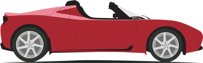 Tesla Roadster PNG