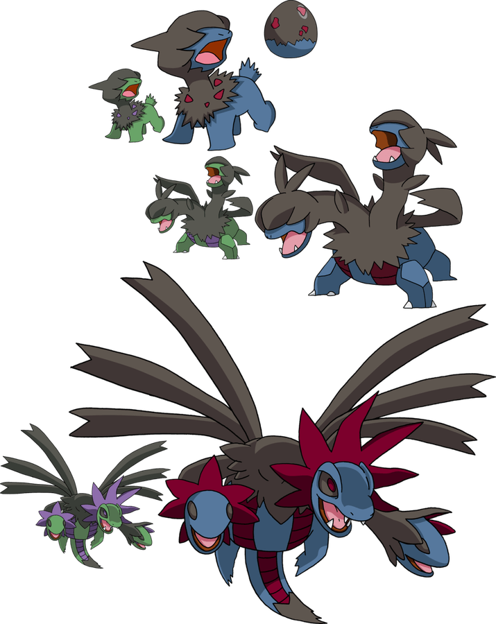 Hydreigon Pokemon PNG