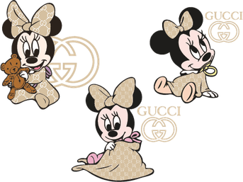 Gucci Mickey Mouse PNG