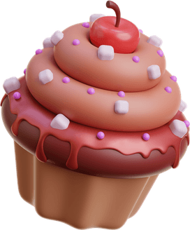 Cupcake Emoji PNG