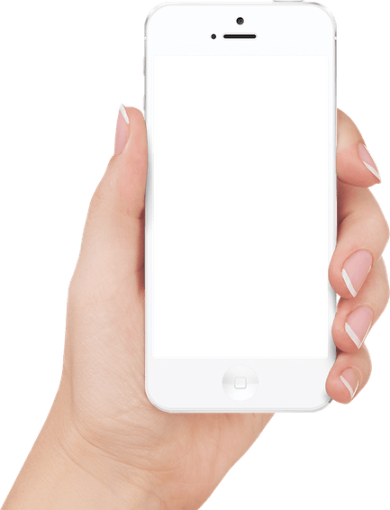 Hand Holding Iphone PNG