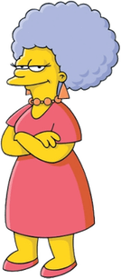 Marge Simpson PNG